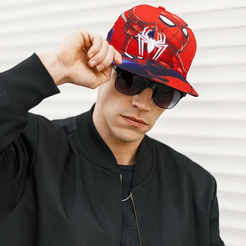 Miniatura 5 de Marvel Comics - Disfraz de Spiderman para hombre, bordadoimpreso, gorra de béisbol