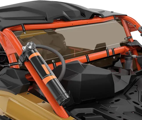StarknightMT X3 - Parabrisas trasero para ventana trasera compatible con Can Am Maverick X3 y Max 2017-2025 (excepto para modelos XMR), tintado
