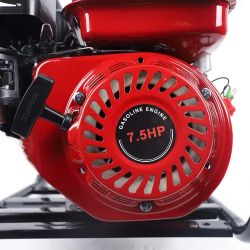 Miniatura 4 de Bomba de agua de gas, bomba de agua de gas semi-basura comercial de 3 pulgadas, 7.5 HP, entrada y salida de 3000 W, 60 M³/H, bomba de riego