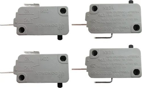 Miniatura 11 de Interruptor de puerta de horno de microondas KW3A 16A 125/250V Interbloqueo de puerta (2 normalmente abiertos y 1 normalmente cerrado)