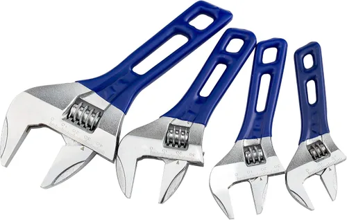 Miniatura 5 de Llave inglesa ajustable de apertura grande con mango corto de 4 pulgadas, 5 pulgadas, 6 pulgadas, 8 pulgadas