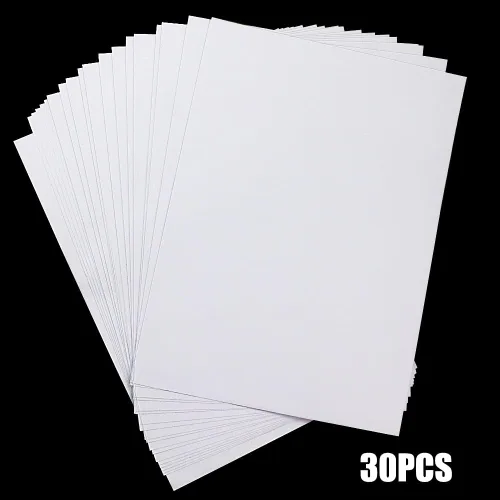 Miniatura 3 de 30 hojas de cinta adhesiva transparente de doble cara tamaño A4 de 8.3 x 11.5 pulgadas, cinta adhesiva súper fuerte, arte de bricolaje
