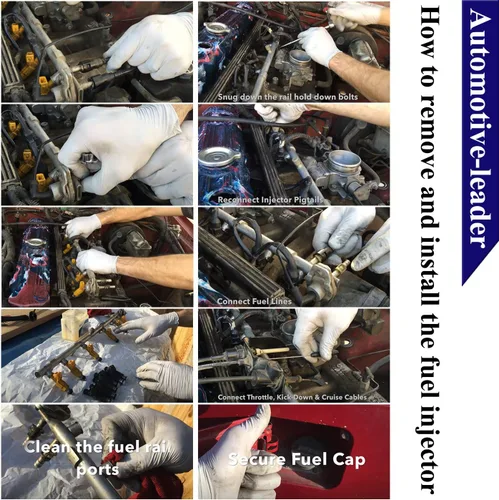 Miniatura 7 de 6 inyectores de combustible FJ1157 12634126 de 6 agujeros para Buick Enclave/Lacrosse; Cadillac ATS, CTS, SRX, XTS; GMC Canyon, Terrain; Chevrolet