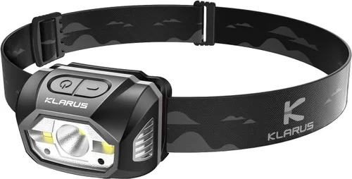 Miniatura 11 de klarus HM1 IPX6 - Linterna frontal recargable impermeable con sensor de movimiento, batería de 70 horas de duración, carga completa en 2.5 horas