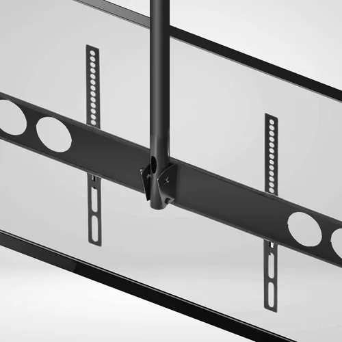 Miniatura 4 de Pyle Soporte de montaje de monitor universal VESA vertical inclinable para TV de altura ajustable con brazo telescópico, soporta HDTV de 37 a 70