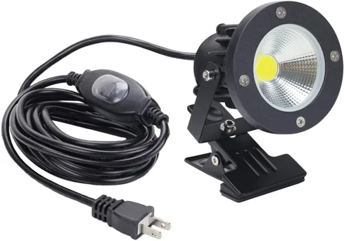 Miniatura 11 de Kiven 1 unids LED clip en luz al aire libre IP65 impermeable 3000 K blanco cálido letrero pizarra iluminación ajustable escritorio brazo lámpara