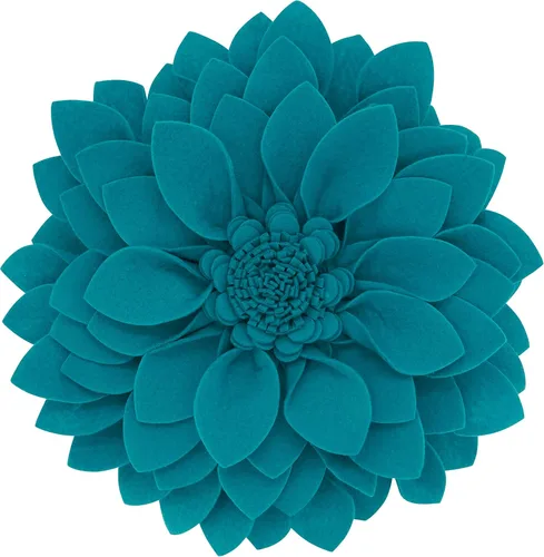 Miniatura 9 de SARO LIFESTYLE Almohada de fieltro en forma de flor