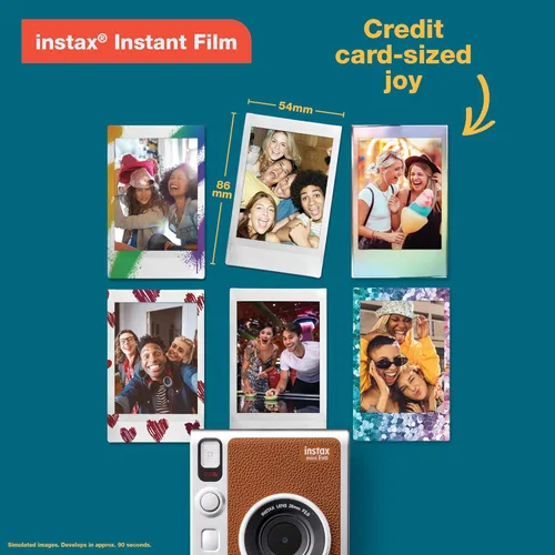 Miniatura 6 de Cámara instantánea Fujifilm Instax Mini EVO - Marrón