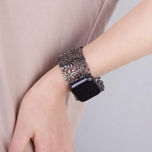 Miniatura 5 de VIQIV Correa de pulsera compatible con Apple Watch de 1.496 in 1.575 in 1.614 in 1.654 in 1.732 in 1.772 in 1.929 in iWatch Series