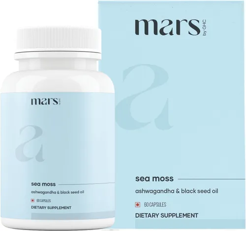 Miniatura 8 de Mars Surgemax Cápsulas naturales con Shilajit y Safed Musli Apoya la energía, la fuerza y la inmunidad para un estilo de vida activo 60