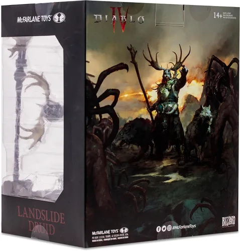 Miniatura 12 de McFarlane Toys - Diablo IV Landslide Druida (Común) Figura Posada Escala 1:12