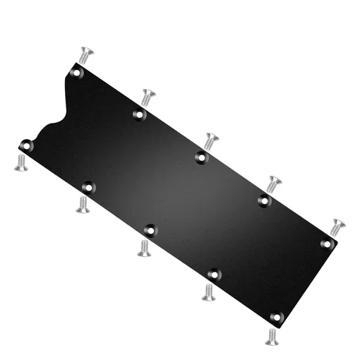 Miniatura 6 de LS Gen 3 Valley Pan Cover Plate Endxedo Low Profile Custom Knock Sensor LSX LS1 LM7 LR4 LQ4 LS6 L59 LQ9 LM4 L33 (negro)