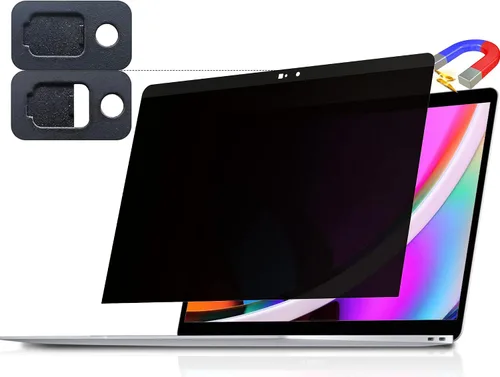 Miniatura 10 de Peslv Filtro de Privacidad Magnético para Macbook de 12 Pulgadas (2012-2017), Filtro Anti Luz Azul Deslumbrante Extraíble Filtro de Pantalla Mate