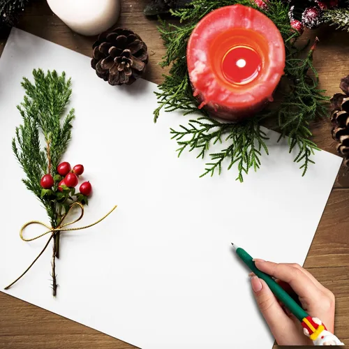 Miniatura 7 de Divertida tarjeta de Navidad con texto en inglés «Can I Have Snack?» Navidad traviesa para papá de hijo e hija, bonita tarjeta de Navidad con mensaje