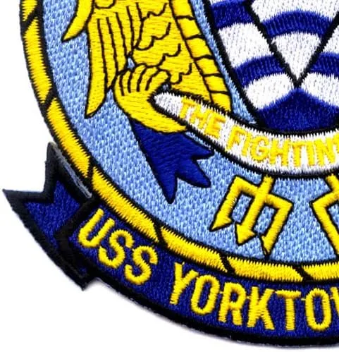 Miniatura 5 de CVS-10 USS Yorktown Parche La dama luchadora