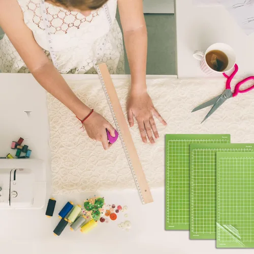 Miniatura 7 de Alfombrilla de corte de 8.5 x 12 pulgadas para Cricut Joy Xtra (agarre estándar), 3 alfombrillas de corte adhesivas reutilizables de agarre