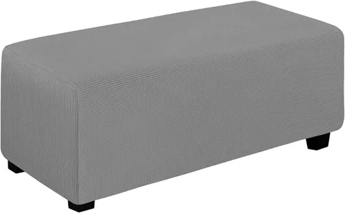 Miniatura 108 de Easy-Going Funda Elástica para Otomana Taburete de Almacenamiento Plegable Protector de Muebles Funda Rectangular Suave con Parte Inferior Elástica