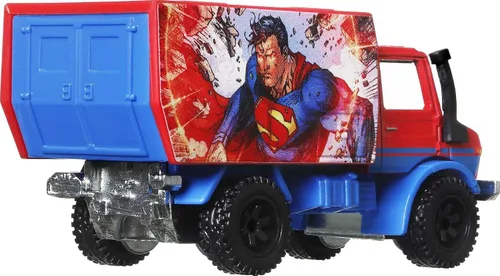 Miniatura 2 de Hot Wheels Mercedes 88 Unimog Vehículo a escala 1:64 para niños de 3 años en adelante y coleccionistas de autos de juguete clásicos, con nuevos