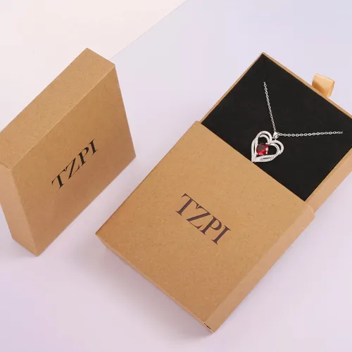 Miniatura 7 de Collares de corazón para mujer como regalo de Navidad para ella, collares rojos con texto en inglés "I Love You" como regalo de cumpleaños