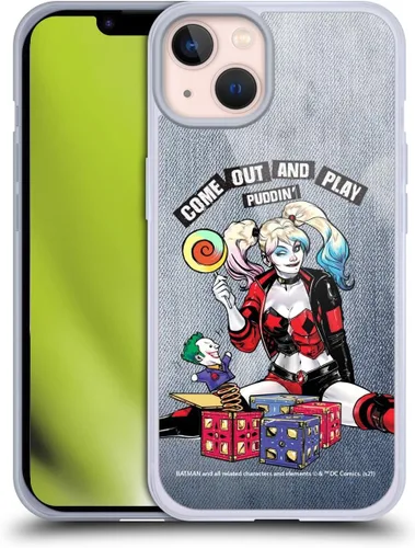 Miniatura 42 de Head Case Designs Funda de gel suave con licencia oficial de Batman DC Comics Love Hate Joker Harley Quinn Graphics [protección de grado militar]