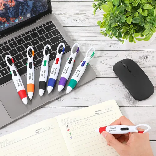 Miniatura 4 de Kosiz 30 unidades de regalo de graduación para enfermeras, multicolor, 4 en 1, bolígrafos retráctiles para enfermeras, bolígrafos retráctiles
