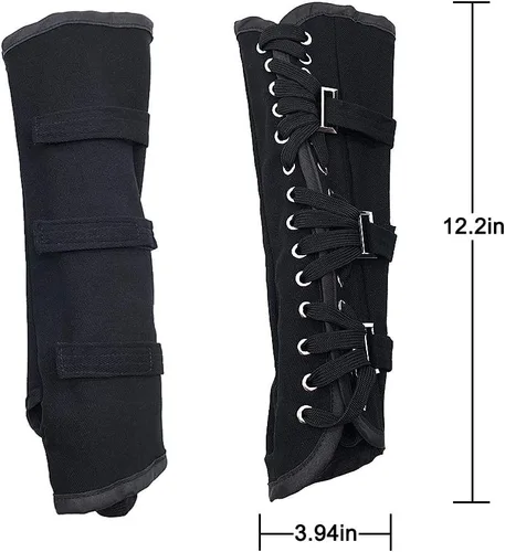 Miniatura 2 de MJ Michael - Guante sin dedos clásico BAD Jam Punk Armbrace de algodón, vendajes con hebillas, guante negro, Negro