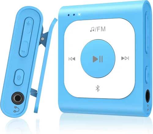 Miniatura 9 de AGPTEK 16GB Clip MP3 Player with Bluetooth, A53PL Portable Music Player with FM Radio, Shuffle, No Phone Needed, for Sports(Black)