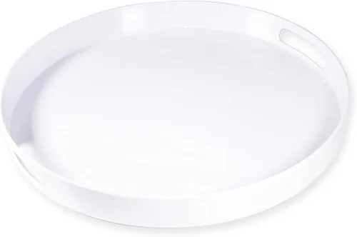 Miniatura 10 de Bandeja decorativa de cristal de metal con espejo para perfumes, organizador de cosméticos, bandeja de almacenamiento para joyas, bandejas