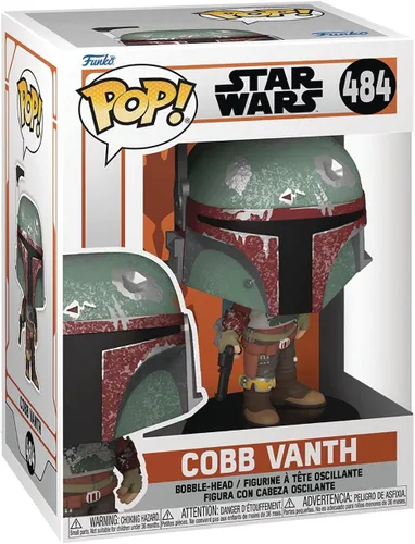 Miniatura 3 de POP Star Wars: The Mandalorian - Cobb Vanth [The Marshal] Figura de vinilo de Funko (paquete con funda protectora de caja compatible)