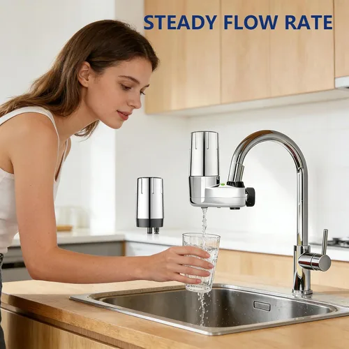 Miniatura 5 de Paquete de 2 filtros de repuesto para grifo Brita® 36311 Sistema de filtración de agua del grifo compatible con filtros de repuesto Brita® 36313