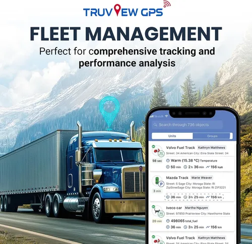 Miniatura 9 de Truview TV500 OBD II, rastreador GPS 4G con SIM global, dispositivo de seguimiento de vehículos confiable y en tiempo real para automóviles