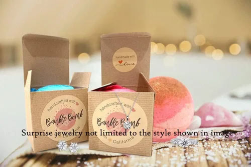 Miniatura 5 de Ivy & Bauble Bombas de baño de aromaterapia hechas a mano con anillo sorpresa en el interior para mujer, aroma afrutado, fabricadas en Estados
