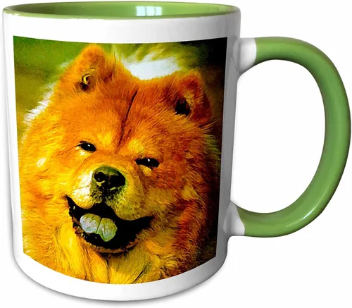 Miniatura 12 de Perros – Chow Chow Chow Chow – Tazas, Negro/Blanco