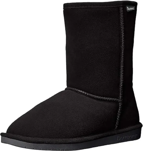 BEARPAW Emma - Botas cortas clásicas de invierno para mujer, botas de gamuza ligeras, en varios colores