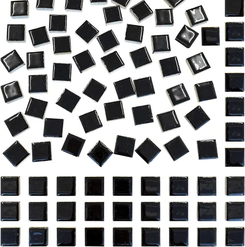 Miniatura 18 de 70 Piezas de Azulejos de Mosaico de Pétalos, Azulejos Cerámicos a Granel, Suministros de Piezas Cerámicas Manchadas, Kit de Piezas de Cerámica
