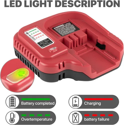 Miniatura 2 de Cargador rápido para Black & Decker BDFC240 18V 14.4V 12V 9.6V 24V NiCD NiMH Batería HPB18 HPB18-OPE HPB14 HPB96 HPB24 Reemplazo para cargador