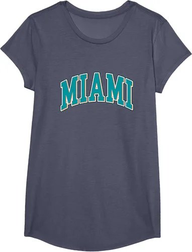 Miniatura 12 de Miami - Hometown Pride - Diseño retro - Camiseta clásica