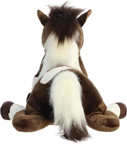 Miniatura 6 de Aurora® Adorable animal de peluche Super Flopsie™ Paint™, facilidad lúdica, compañeros atemporales, color marrón, 27 pulgadas