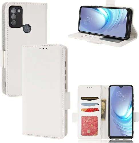 Miniatura 164 de Funda de piel sintética compatible con Motorola Moto E22 4G, funda de piel sintética compatible con Motorola Moto E22i 4G, color negro