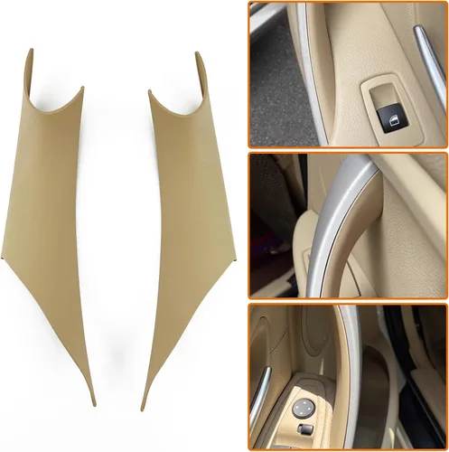 Miniatura 2 de Cubierta para manija de puerta de automóvil izquierda y derecha, Cubiertas Decorativas Protectoras para Manijas de Tirador Interior de Puerta