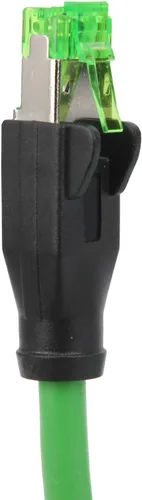 Miniatura 9 de Kadimendium al cable industrial RJ45 de Ethernet IP67Connecting línea 16.4 ft/16 4ft longitud D código 4pin cable macho