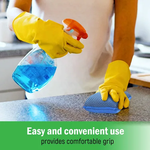 Miniatura 6 de Scrub-It - Esponja de cocina de microfibra Miracle (6 unidades) – Esponjas de limpieza para lavavajillas resistentes a arañazos – Lavable a máquina