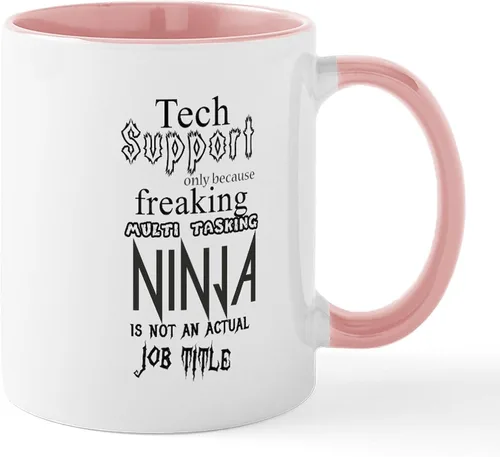 Miniatura 122 de CafePress Ascii - Taza de café de cerámica, taza de té, 11 onzas