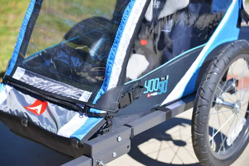 Miniatura 4 de Allen Sports Remolque para Niños de Acero Deluxe Azul