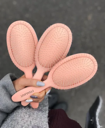 Miniatura 5 de Framar Cepillo desenredante para cabello rizado – Cepillos para el cabello para mujeres, cepillo desenredante húmedo, cepillo de pelo húmedo