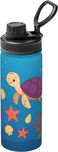 Miniatura 14 de Bear Llove Insulated Stainless Steel Kettle Print Funny Water Bottle Insulated Ideal for Sports and Travel