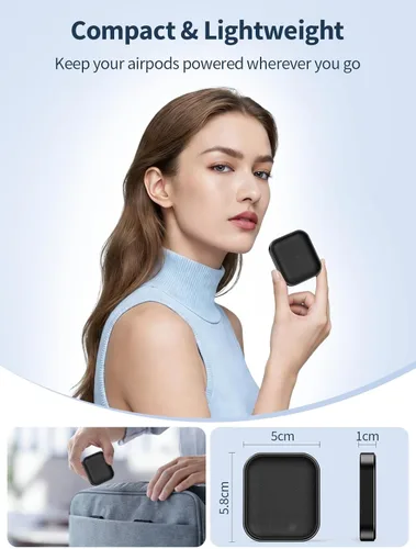 Miniatura 4 de Cargador AirPod Pro, estación de carga inalámbrica para AirPods Pro 3/ Pro 2/Pro, cargador inalámbrico para Airpods 4