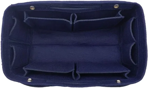 Miniatura 58 de LEXSION Organizador de fieltro para bolso – Bolsa de bolsillo múltiple en bolsa organizadora