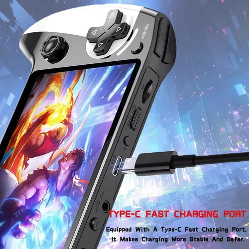 Miniatura 7 de X9 - Consola de juegos portátil retro, consola de juegos retro, pantalla HD IPS de 5.5 pulgadas, más de 20.000 juegos clásicos, salida de TV