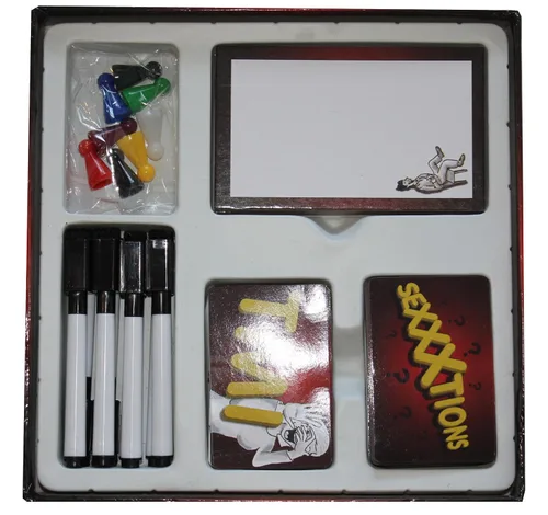 Miniatura 2 de SEXXXtions: emocionante juego para fiestas de adultos que convierte a las TMI en algo mucho más divertido. Por Hot Toys.